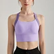 purple gym top